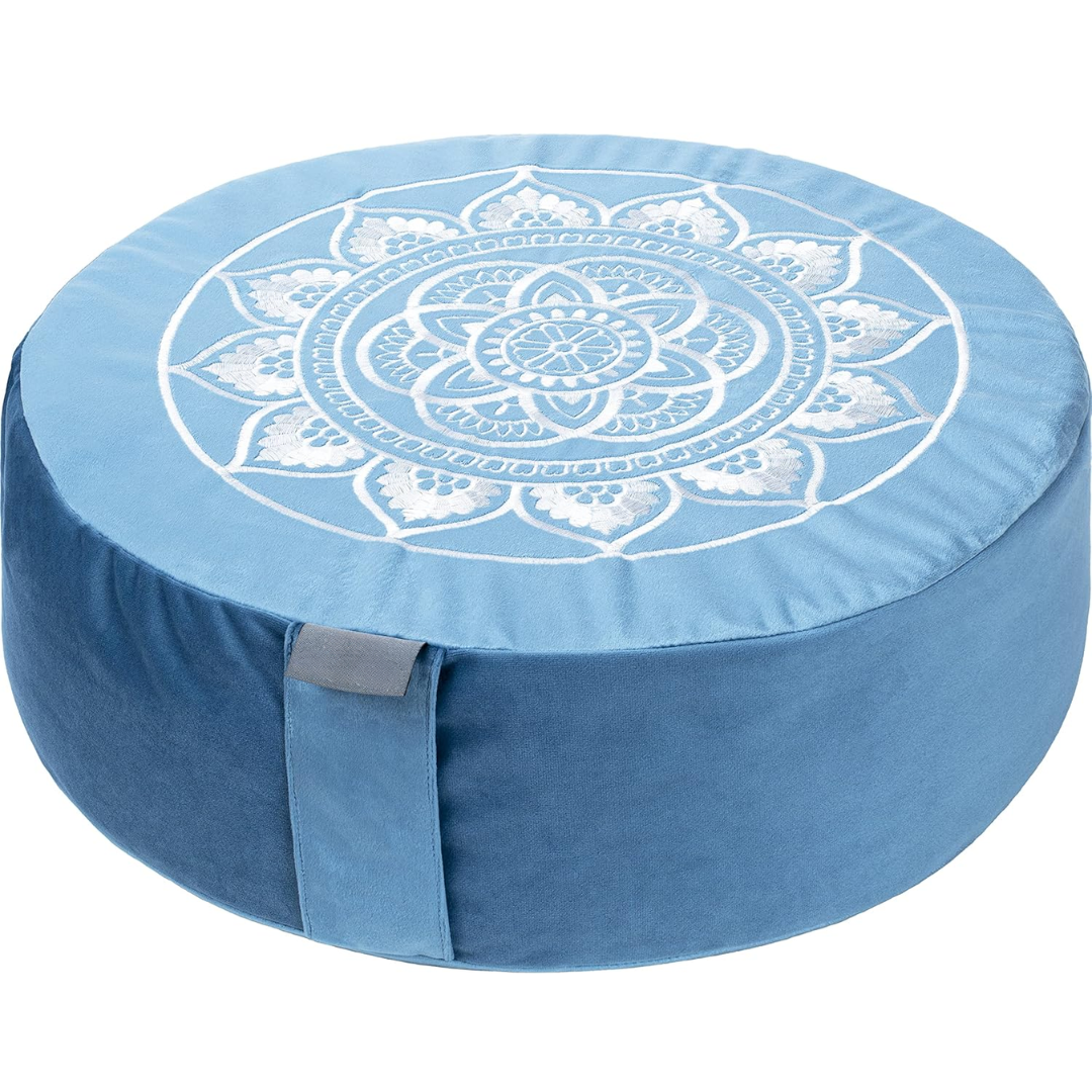 Premium Velvet Meditation Cushion