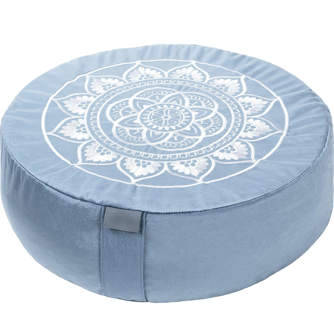 Premium Velvet Meditation Cushion