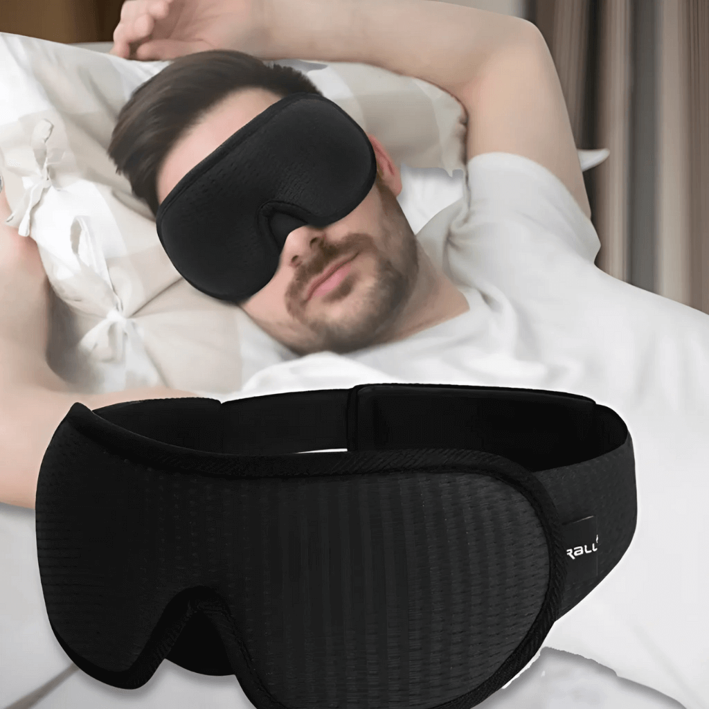 Pressure-Free Sleep Mask - Complete Light Blocking