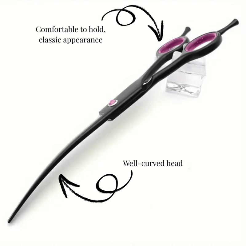 Professional 4-Piece Pet Grooming Scissors Set for Dogs and Cats