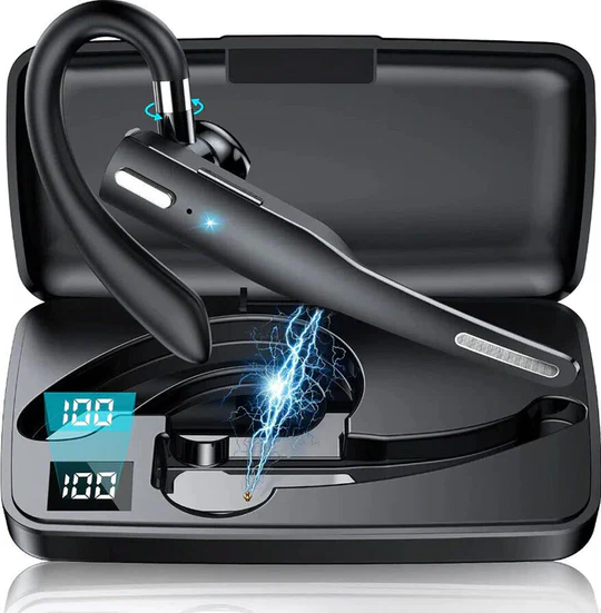 Professional Bluetooth Headset with Noise Cancellation and Ergonomic Design
