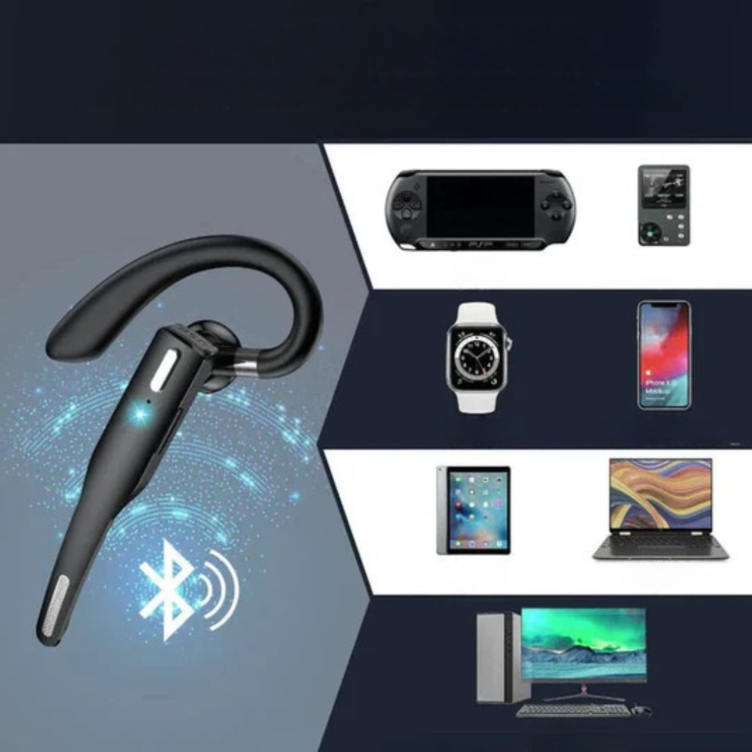 Professional Bluetooth Headset with Noise Cancellation and Ergonomic Design