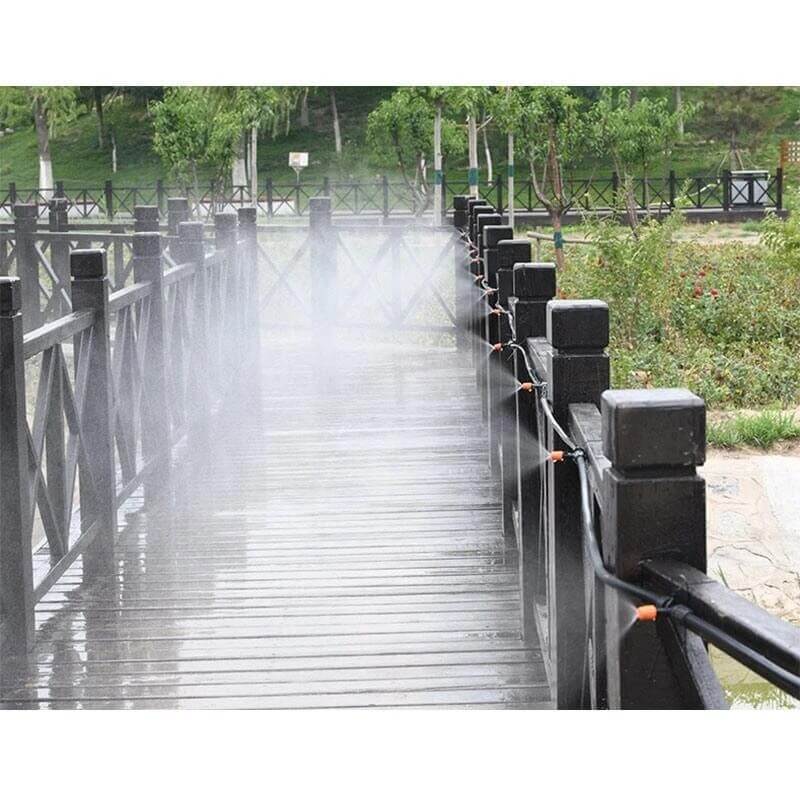 Professional Misting Nozzle Set | Time- and Water-Saving Irrigation System | Adjustable Spray Heads for Gardens and Yards | Easy Installation