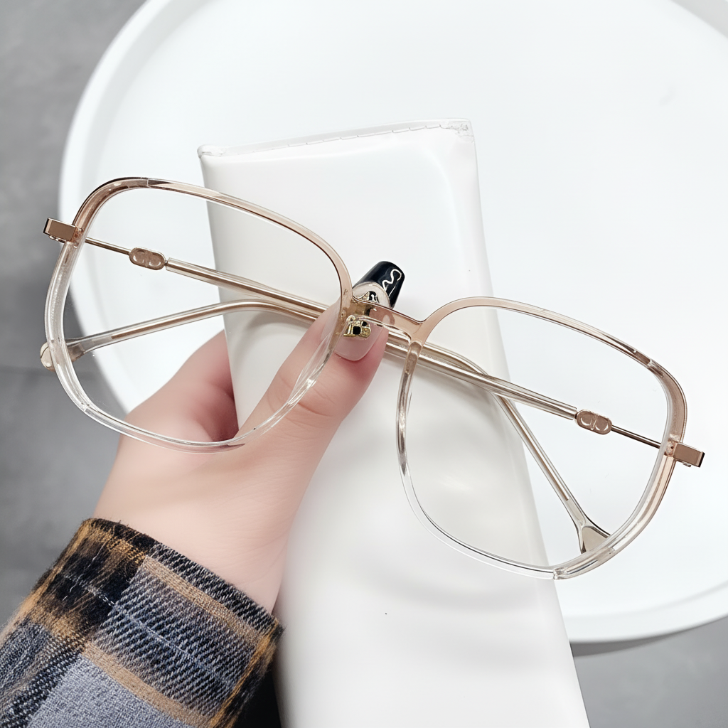 Progressive Blue Light Blocking Reading Glasses with Lightweight Frames