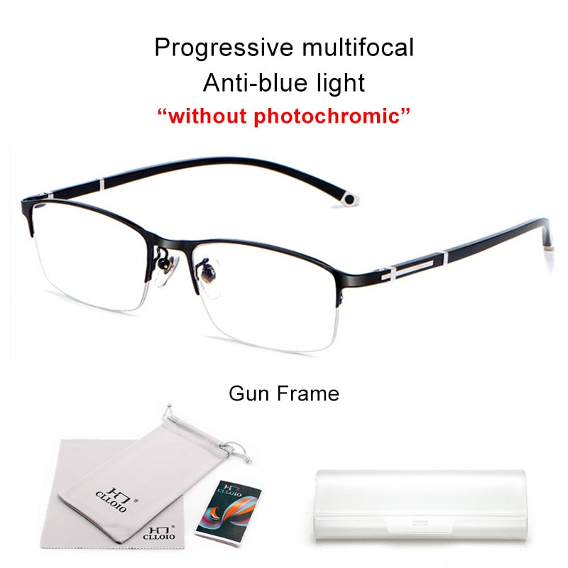 Progressive Multifocal Blue Light Blocking Glasses