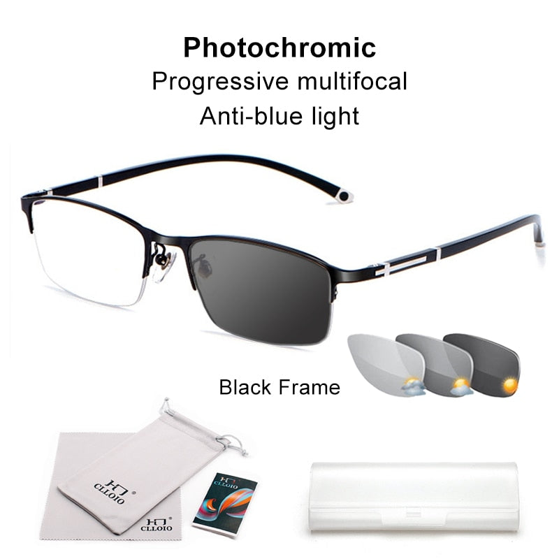 Progressive Multifocal Blue Light Blocking Glasses