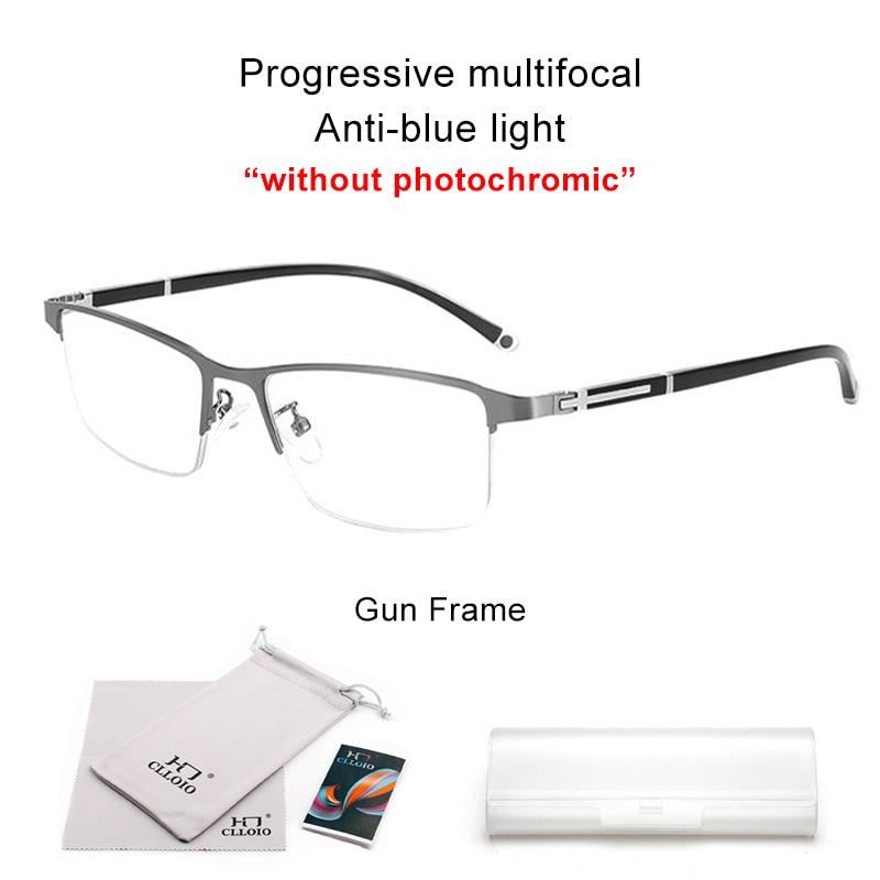 Progressive Multifocal Blue Light Blocking Glasses