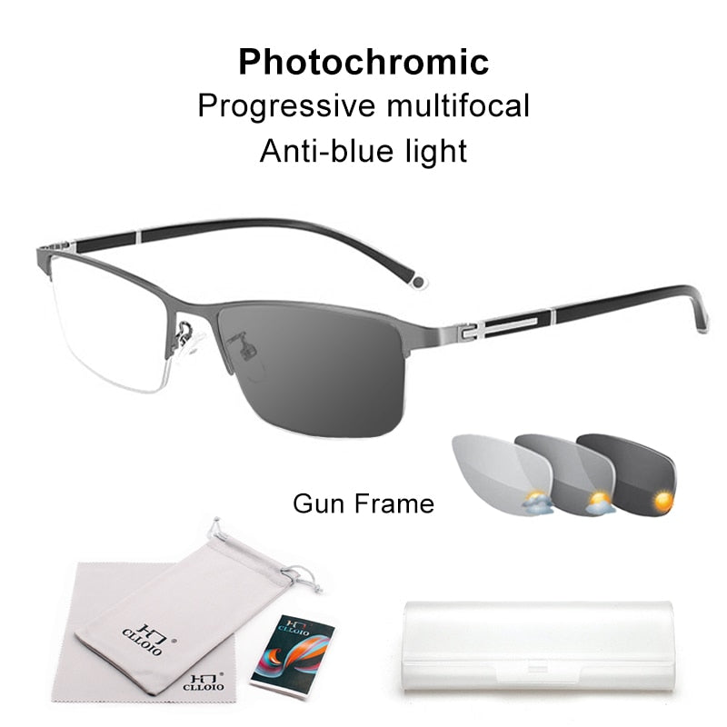 Progressive Multifocal Blue Light Blocking Glasses