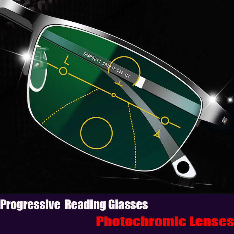 Progressive Multifocal Blue Light Blocking Glasses