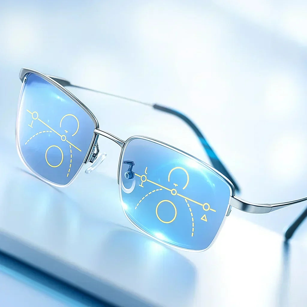 Progressive Multifocal Glasses for Everyday Use