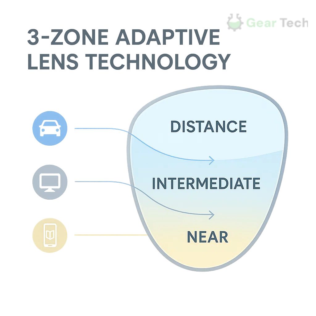 Progressive Multifocal Glasses for Everyday Use