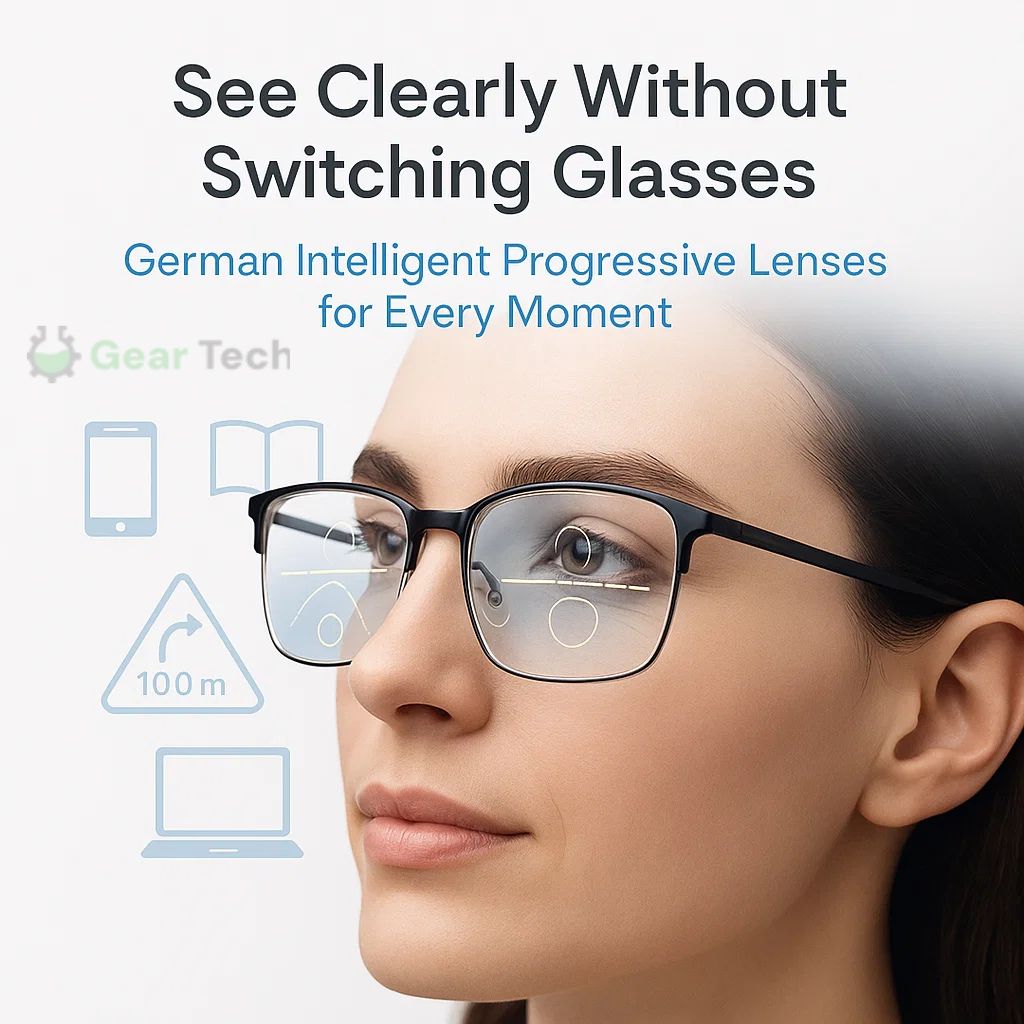 Progressive Multifocal Glasses for Everyday Use
