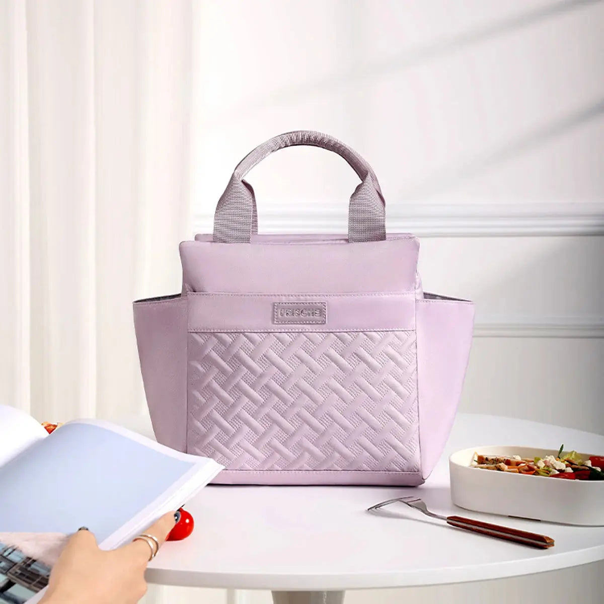 Purple 10L Insulated Lunch Bag