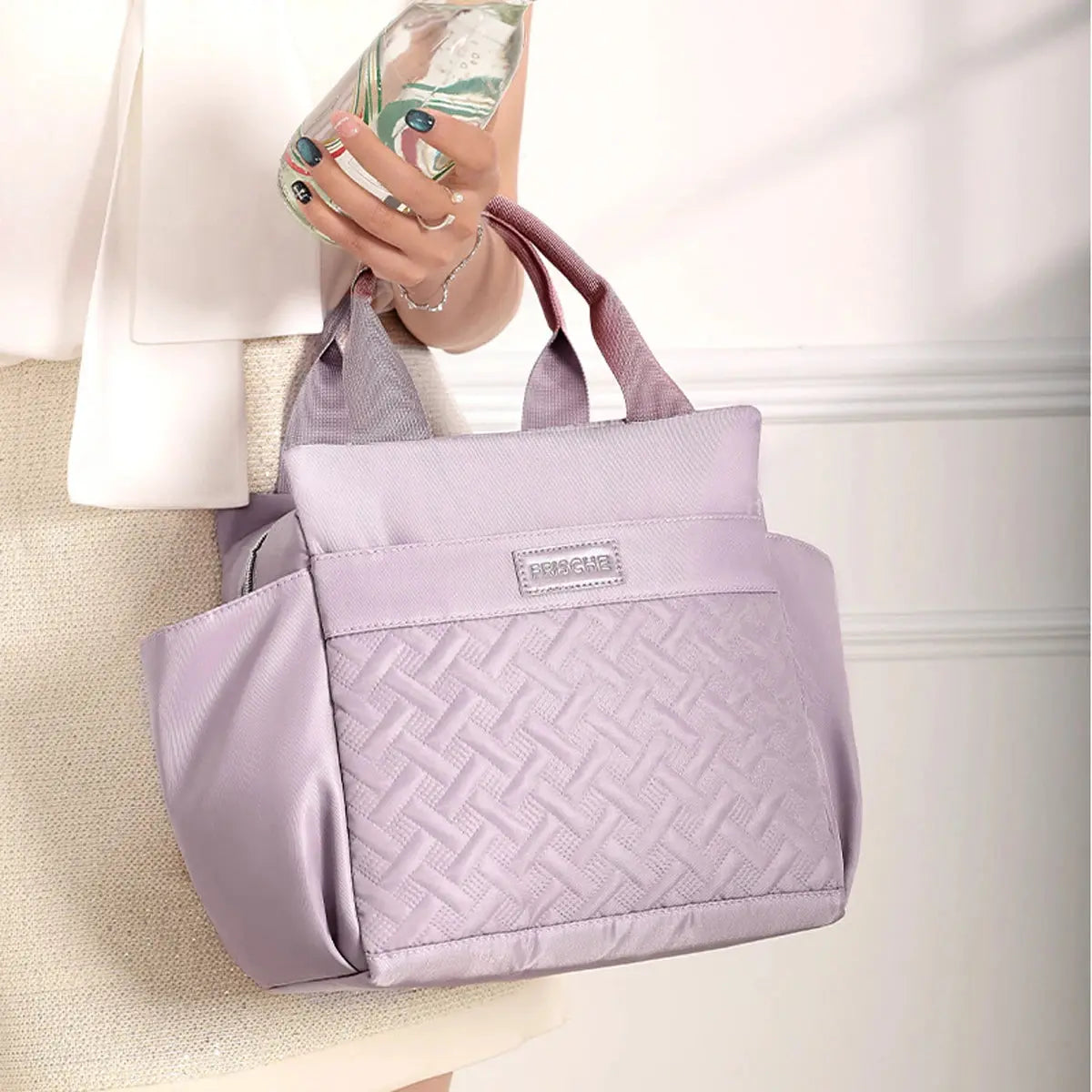 Purple 10L Insulated Lunch Bag