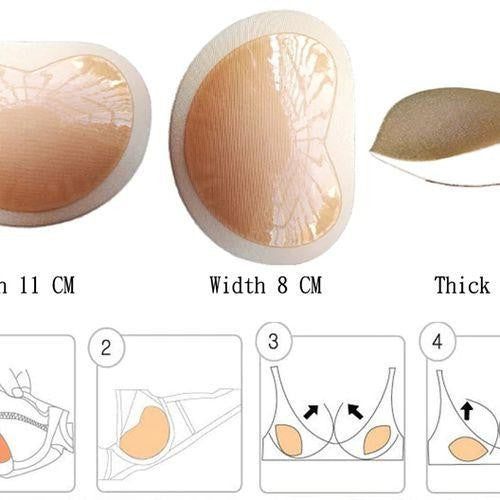 Push-Up Bra Pads and Swimwear Shapers