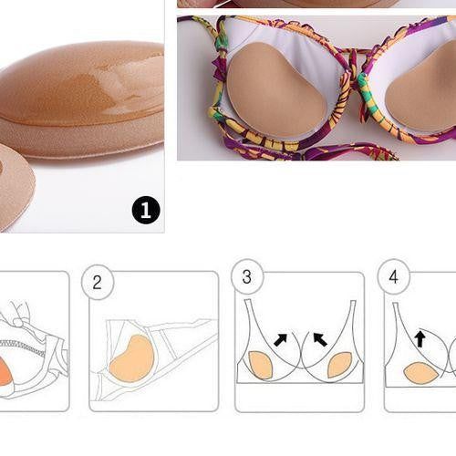 Push-Up Bra Pads and Swimwear Shapers