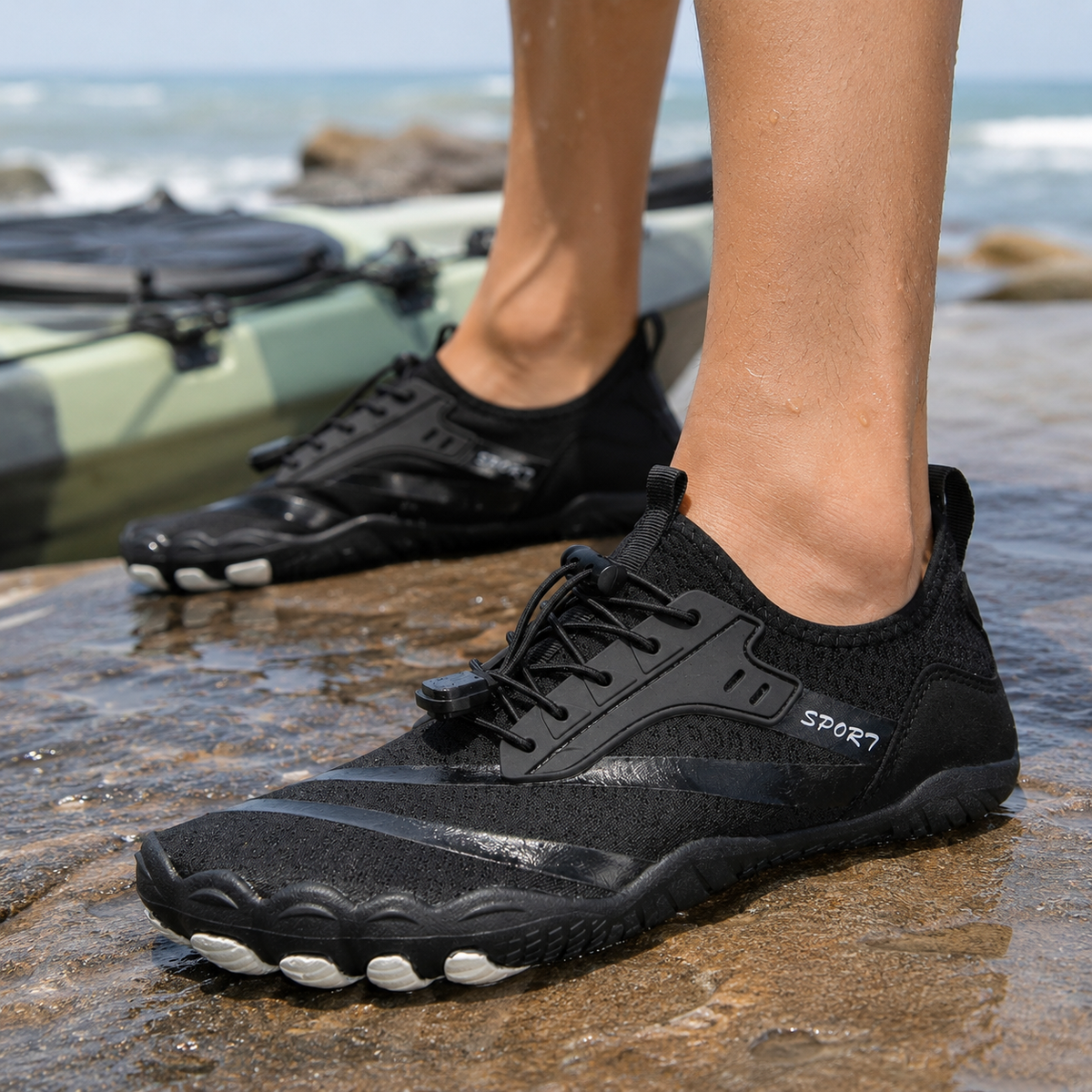 Quick-Dry Non-Slip Barefoot Water and Beach Shoes