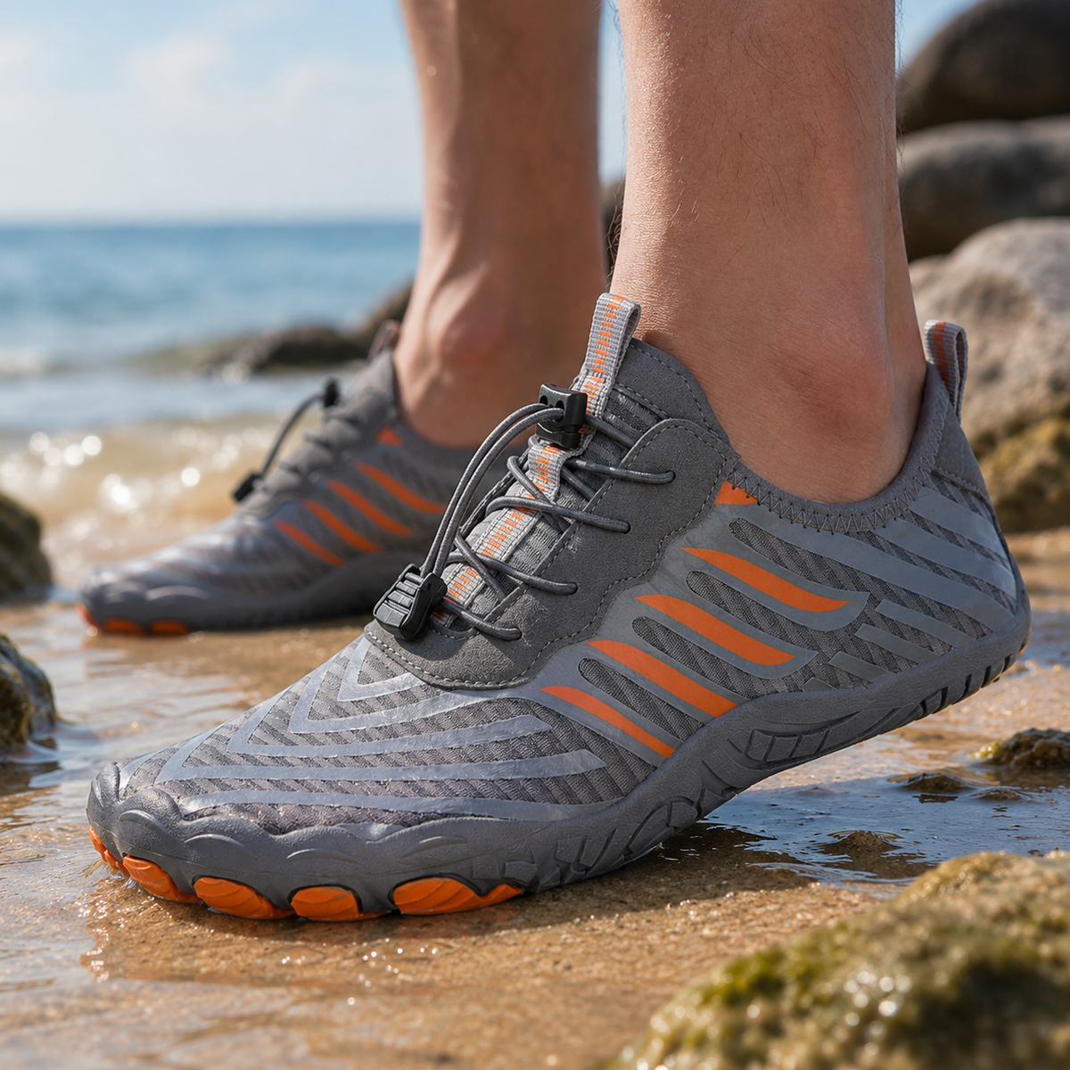 Quick-Dry Non-Slip Barefoot Water and Beach Shoes