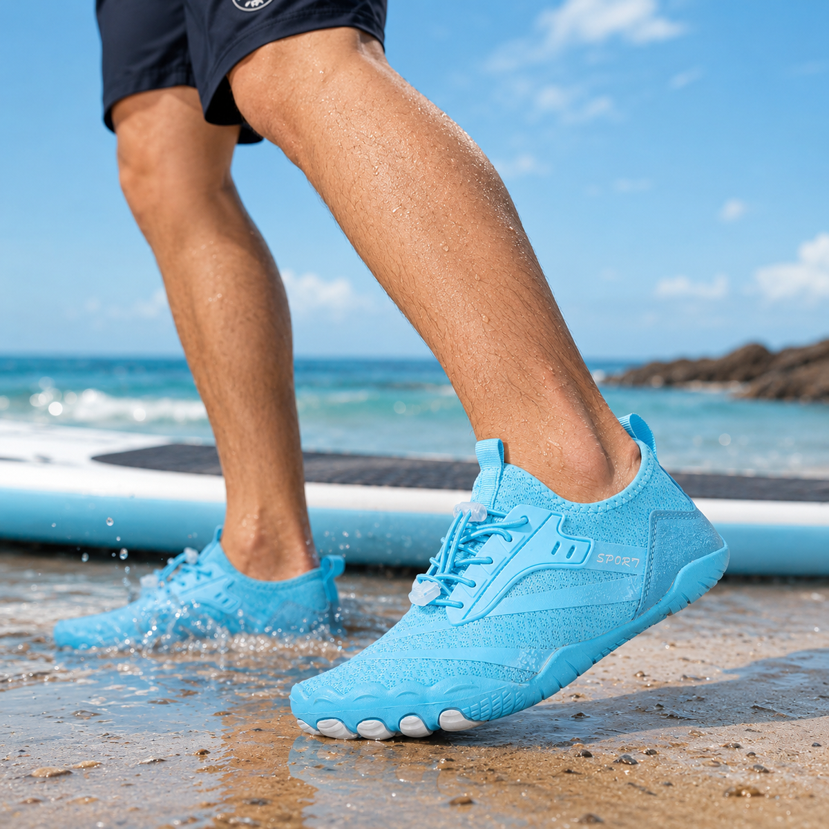 Quick-Dry Non-Slip Barefoot Water and Beach Shoes
