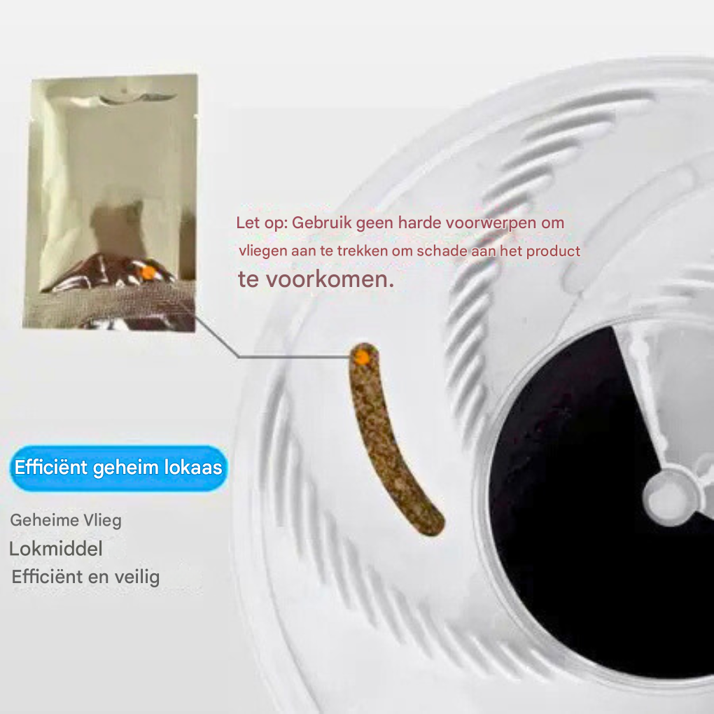 Quiet, Eco-Friendly Electric Fly Trap