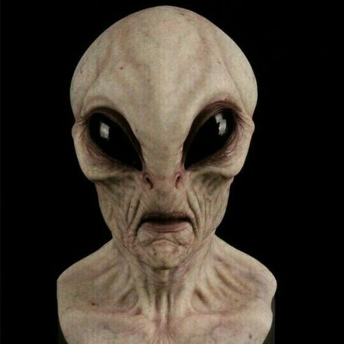 Realistic Alien Halloween Mask