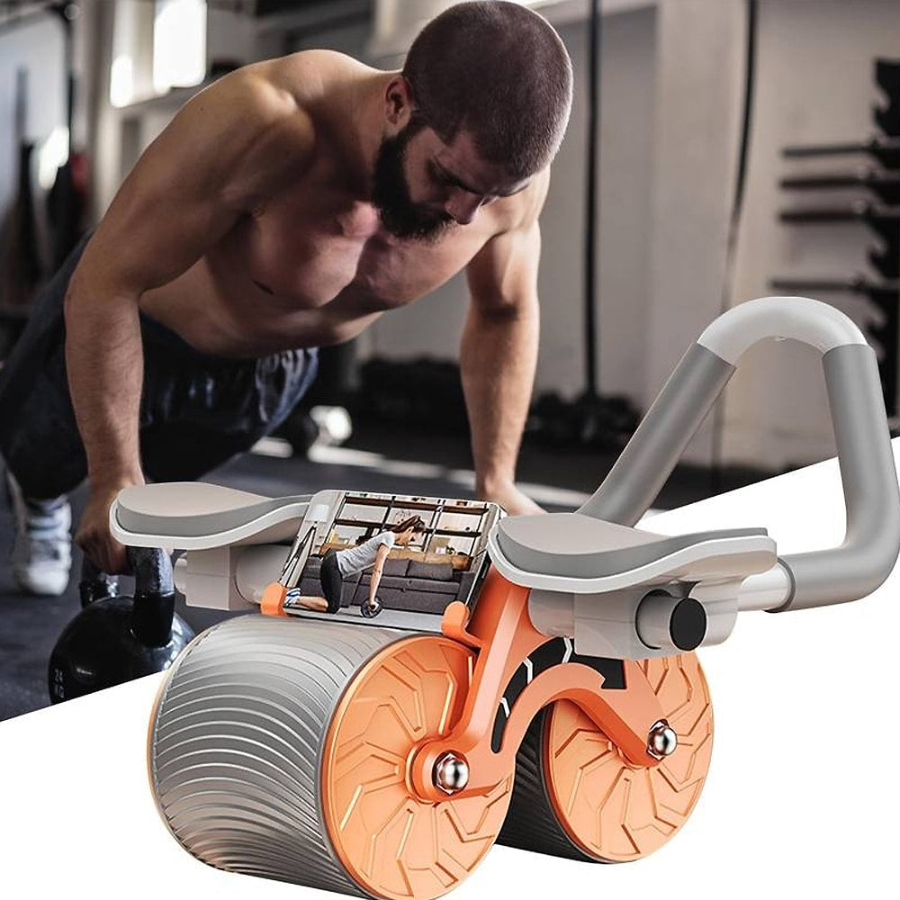 Rebound Ab Roller with Elbow Support - Black, Blue, or Pink
