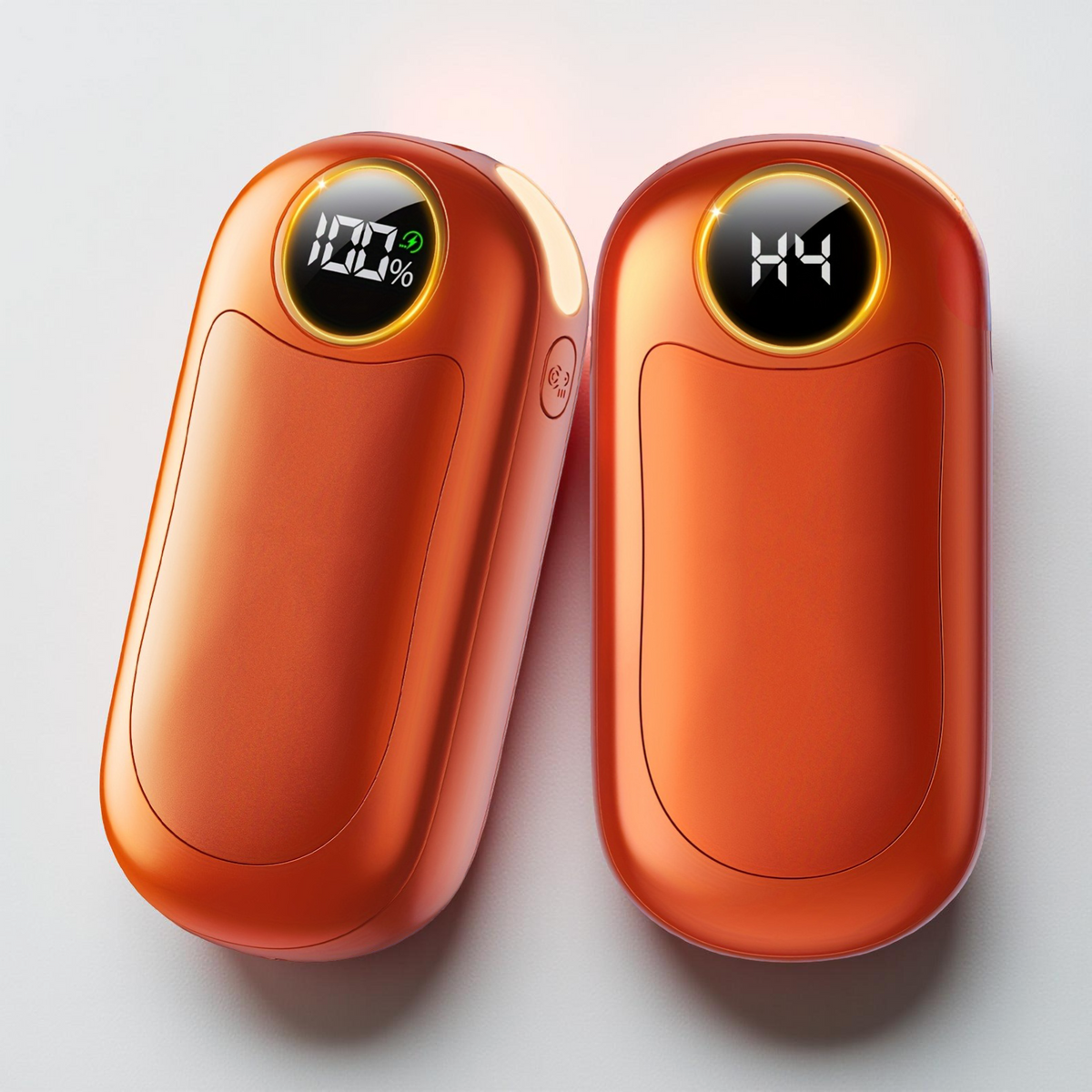 Rechargeable Dual Electric Hand Warmers – Compact Pocket Design with Steady Heat Output