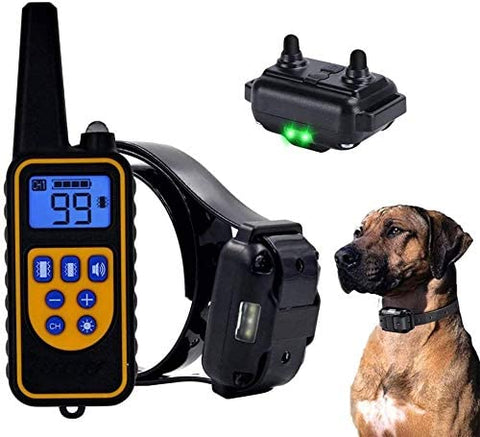 Rechargeable Electric Dog Training Collar with 800m Range