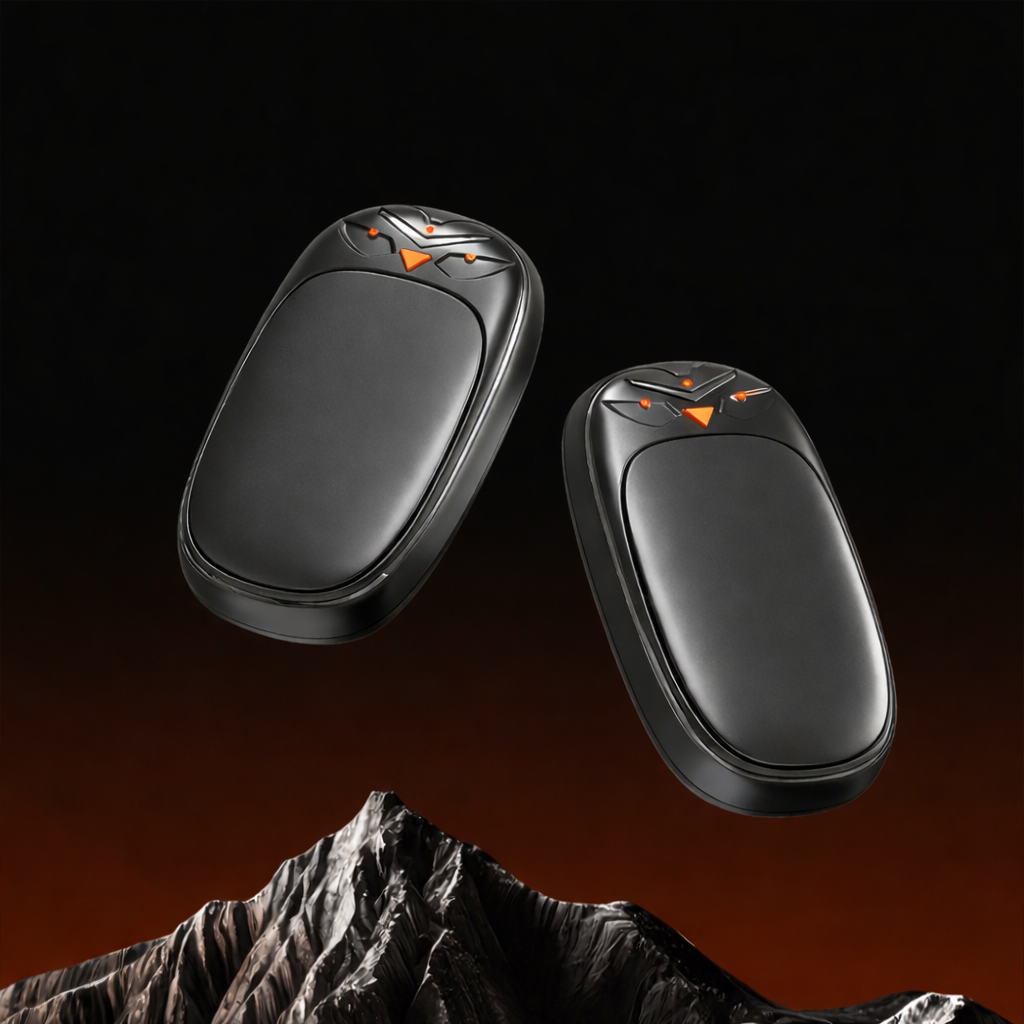 Rechargeable Electric Hand Warmer and Pocket Heater Set