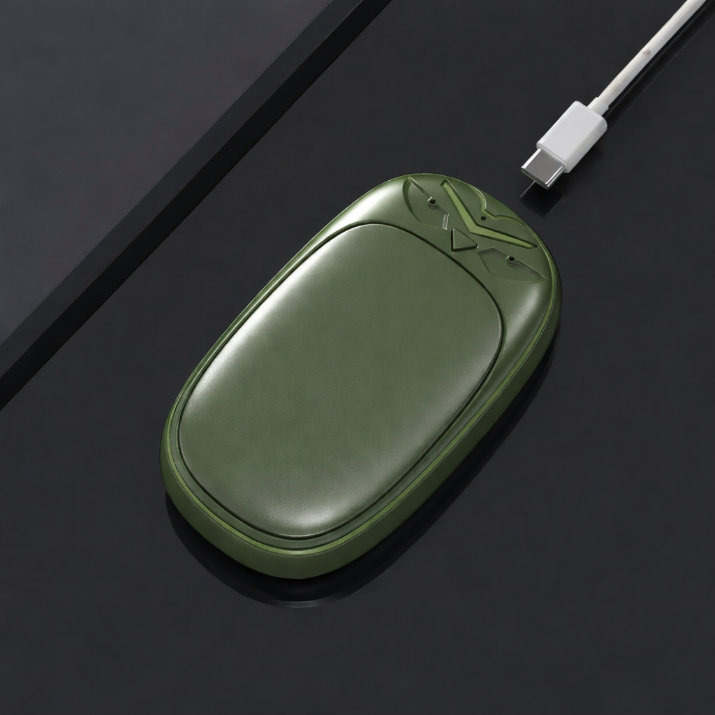 Rechargeable Electric Hand Warmer and Pocket Heater Set