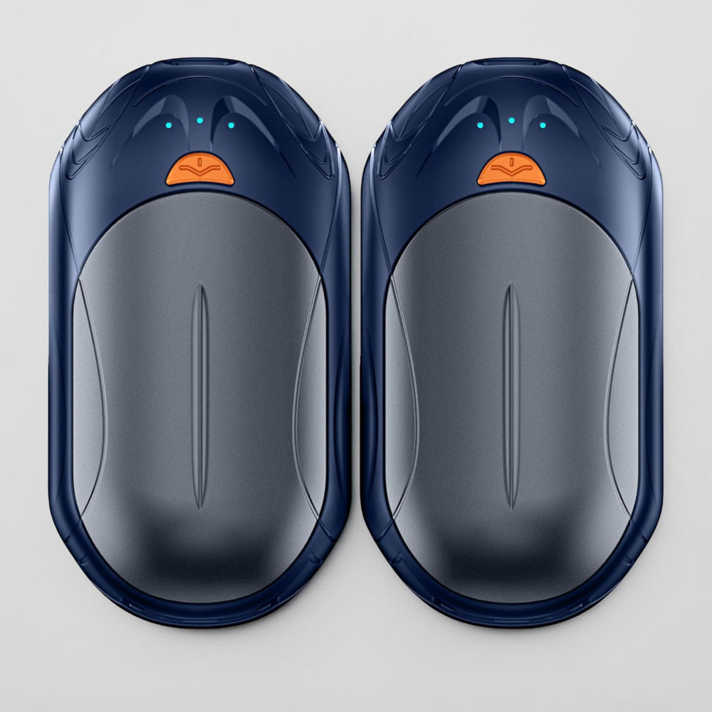 Rechargeable Electric Hand Warmer and Pocket Heater Set