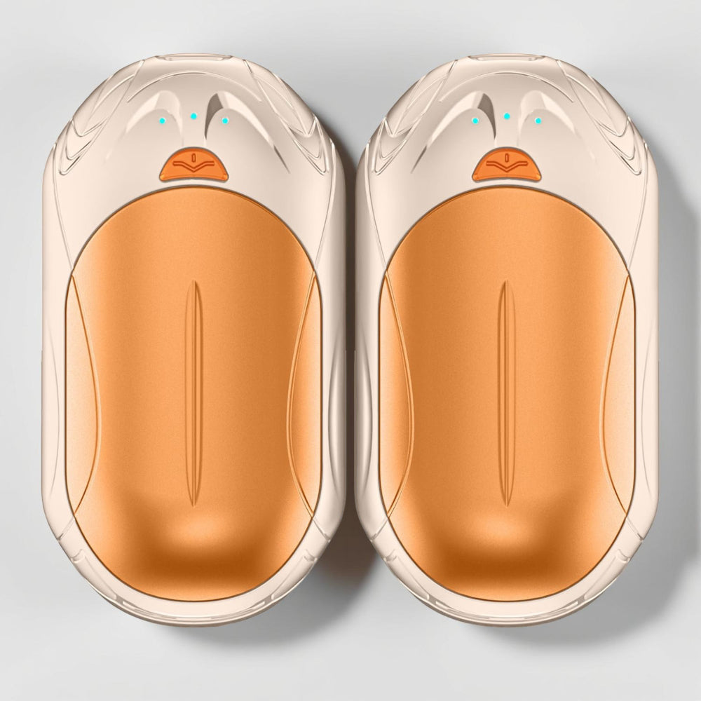 Rechargeable Electric Hand Warmer and Pocket Heater Set