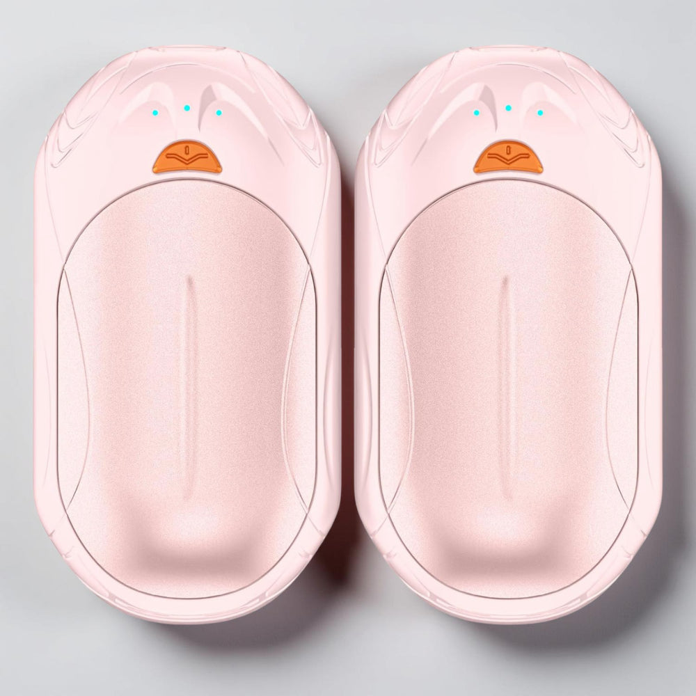 Rechargeable Electric Hand Warmer and Pocket Heater Set