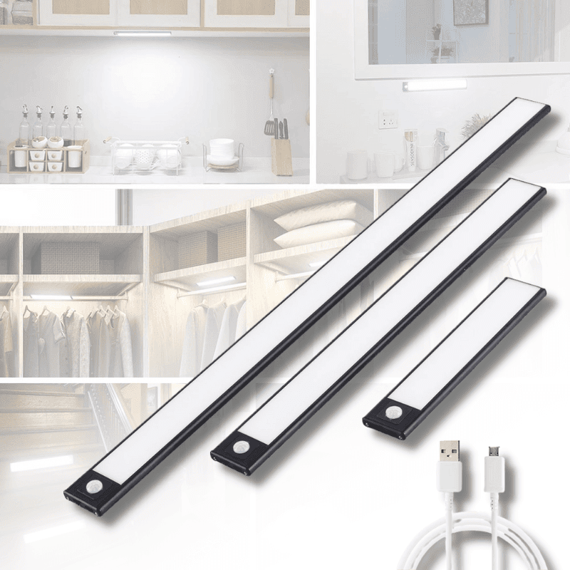 Rechargeable LED Strips with Sensor