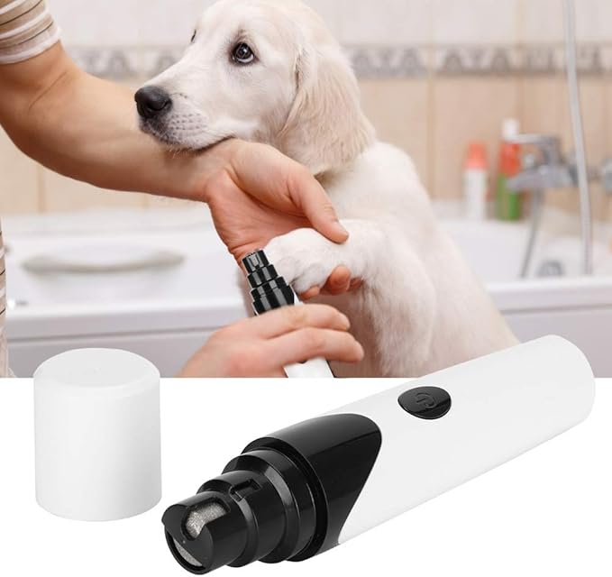 Rechargeable Pet Nail Trimmer - Quiet & Efficient