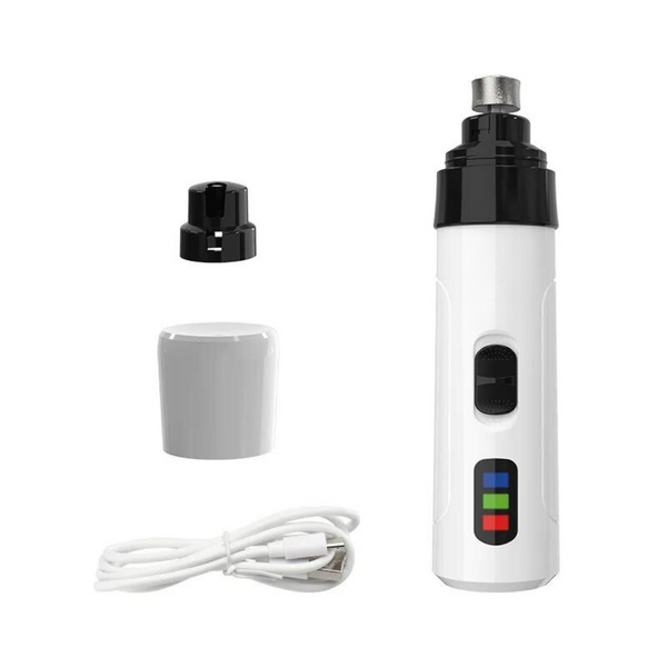 Rechargeable Pet Nail Trimmer - Quiet & Efficient
