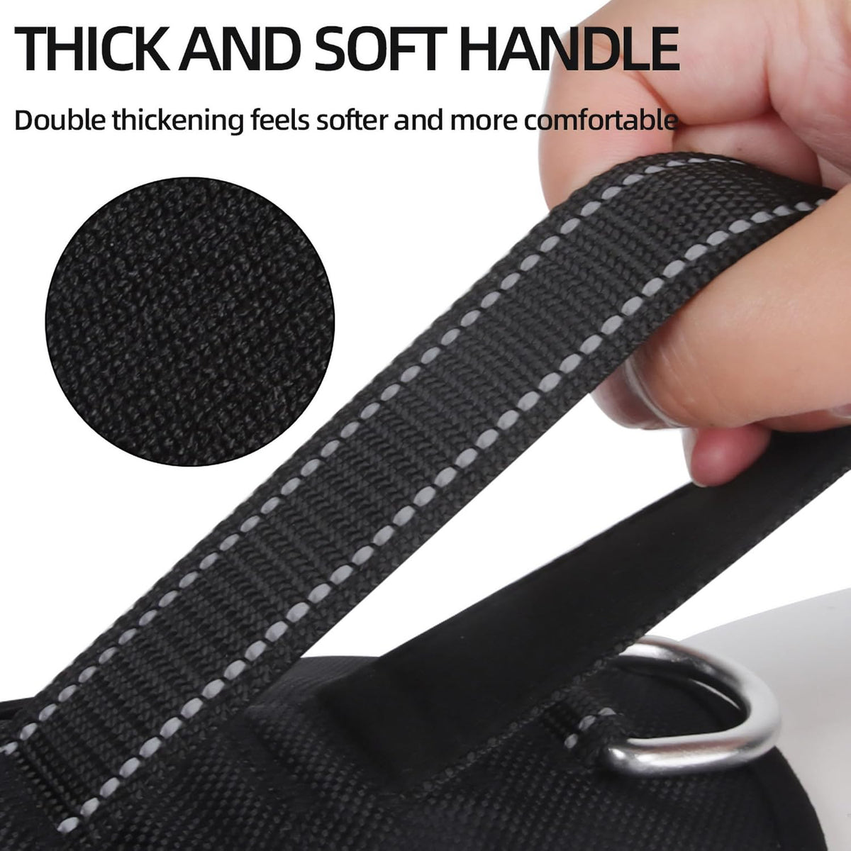 Reflective No-Pull Dog Harness – Escape-Proof and Adjustable for Safe Walks