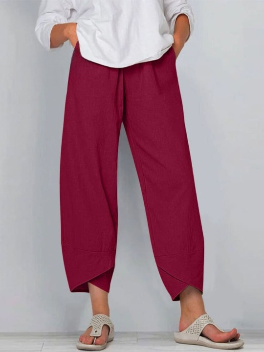 Relaxed Fit Pants - Comfortable & Stylish
