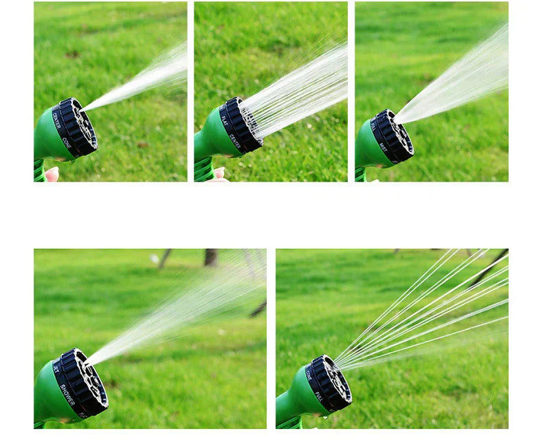 Retractable Garden Hose with Spray Nozzle