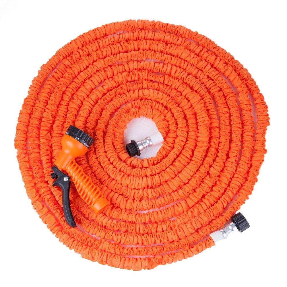 Retractable Garden Hose with Spray Nozzle