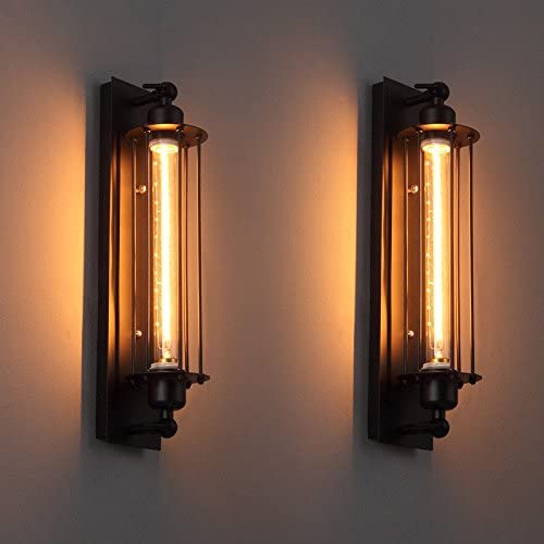 Retro E27 Industrial Wall Sconce | Classic Wall Lamp with Modern LED Design for Home Decor