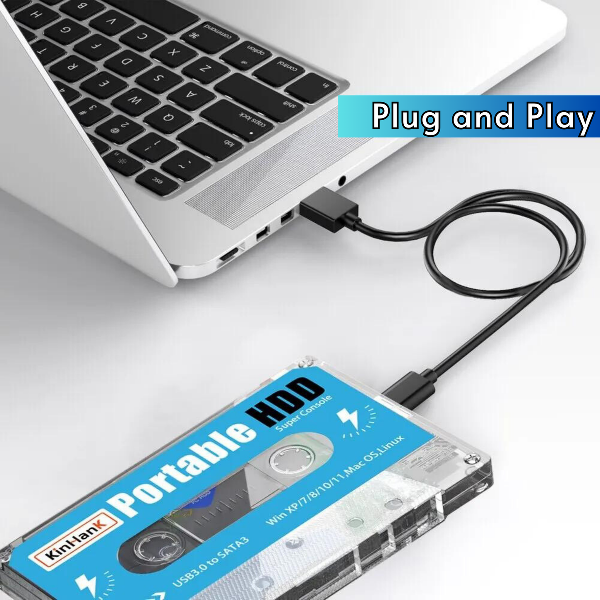 Retro Gaming Cassette - Over 100,000 Games - Plug and Play - PS3, PS1, N64, Wii