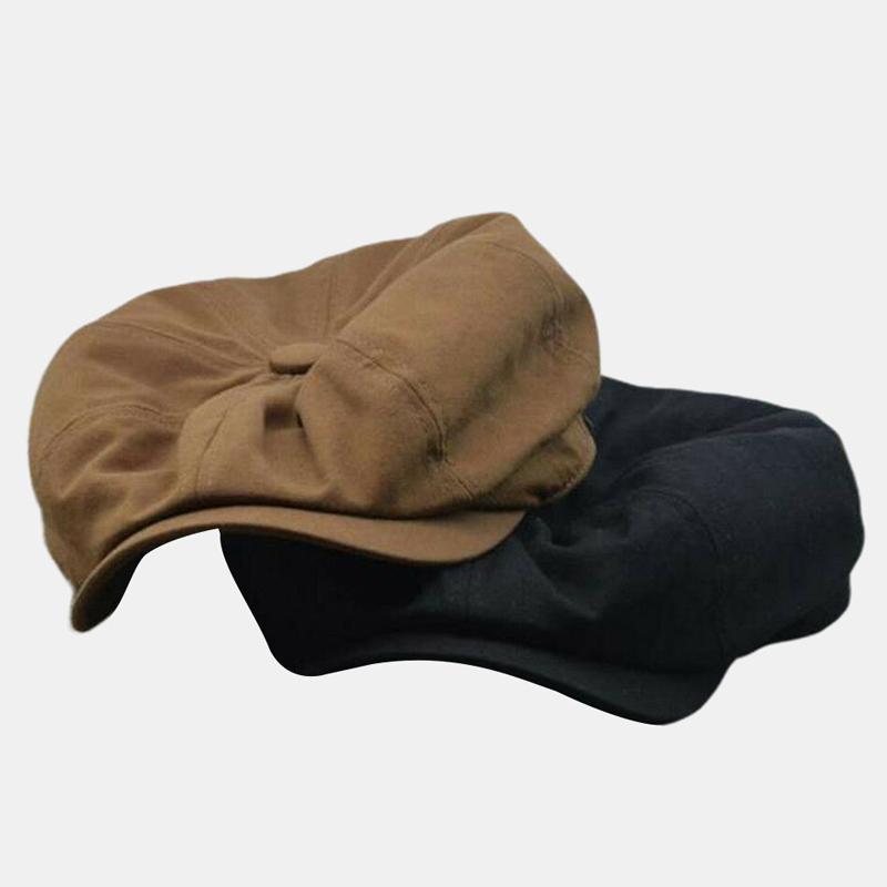 Retro Newsboy Cap