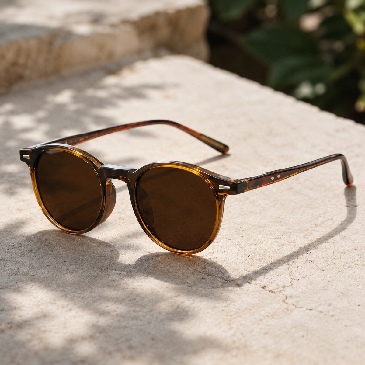 Retro Round Polarized Sunglasses – UV400