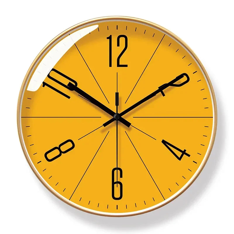 Retro Scandinavian Minimalist Wall Clock for Home & Office