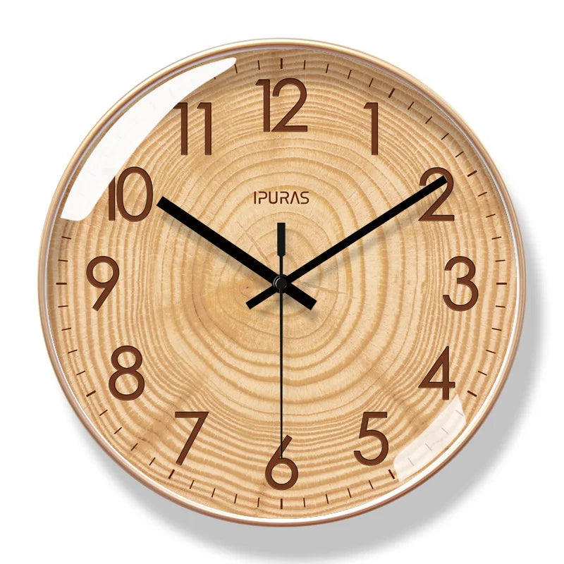 Retro Scandinavian Minimalist Wall Clock for Home & Office