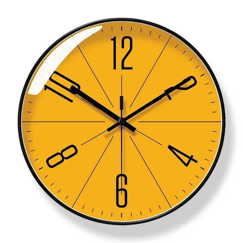 Retro Scandinavian Minimalist Wall Clock for Home & Office