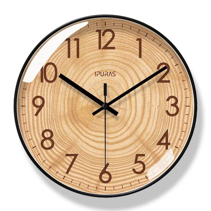 Retro Scandinavian Minimalist Wall Clock for Home & Office