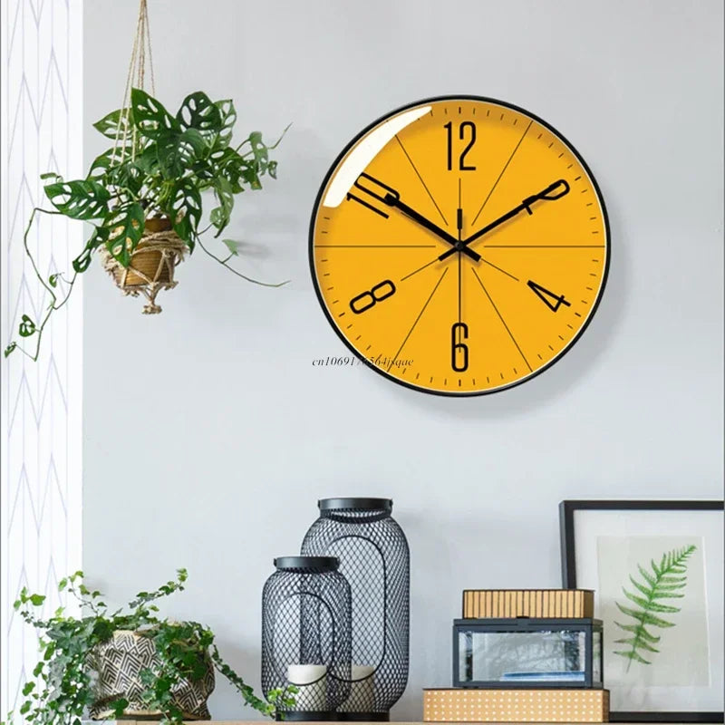 Retro Scandinavian Minimalist Wall Clock for Home & Office