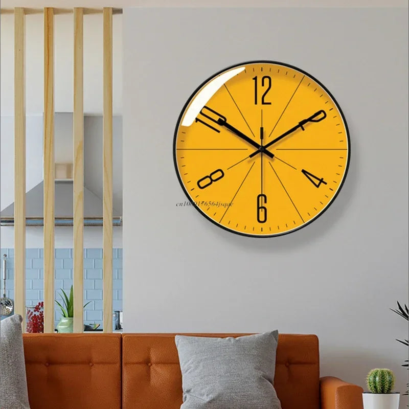 Retro Scandinavian Minimalist Wall Clock for Home & Office
